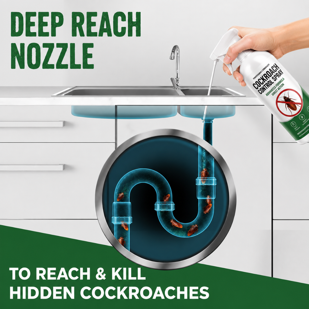 Cockroach Killer Spray | PACK OF 2 BOTTLES