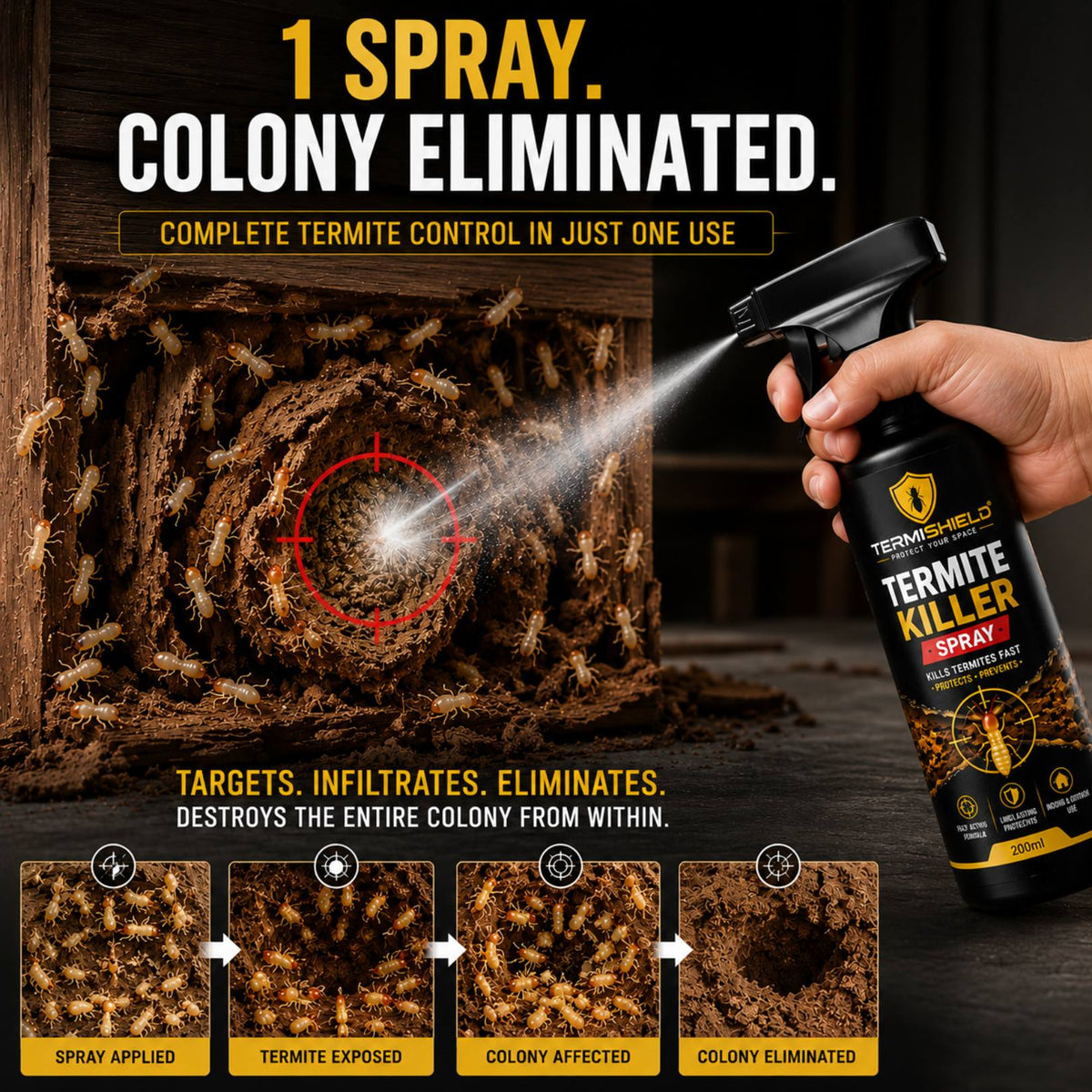 Termite Killer Spray - Pack of 2