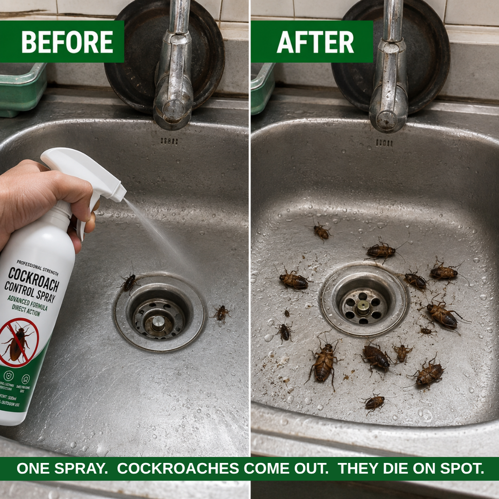 Cockroach Killer Spray | PACK OF 2 BOTTLES