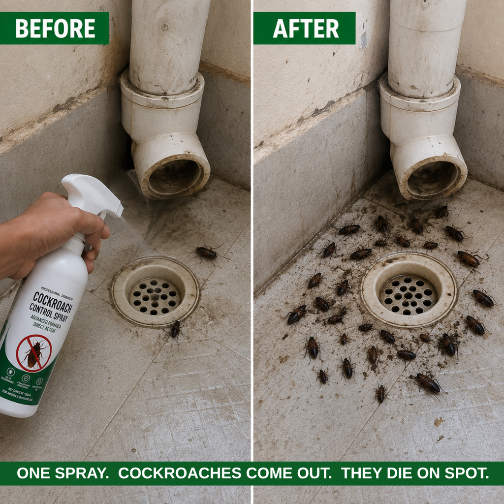 Cockroach Killer Spray | PACK OF 2 BOTTLES