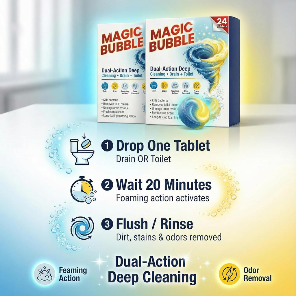 Bubble Cleaning Tablet (PACK Of 2)