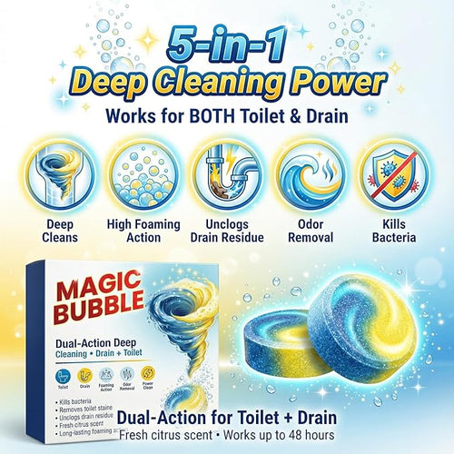 Bubble Cleaning Tablet (PACK Of 2)