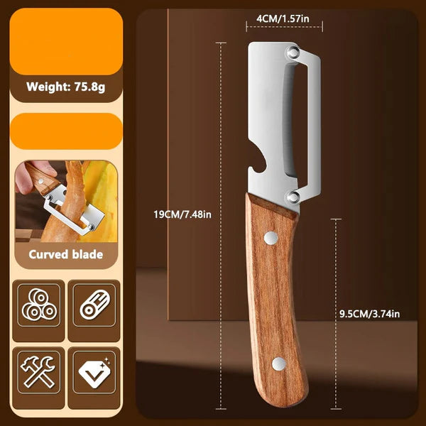 Kitchen Multifunctional Peeler Stainless Non-Slippy Steel